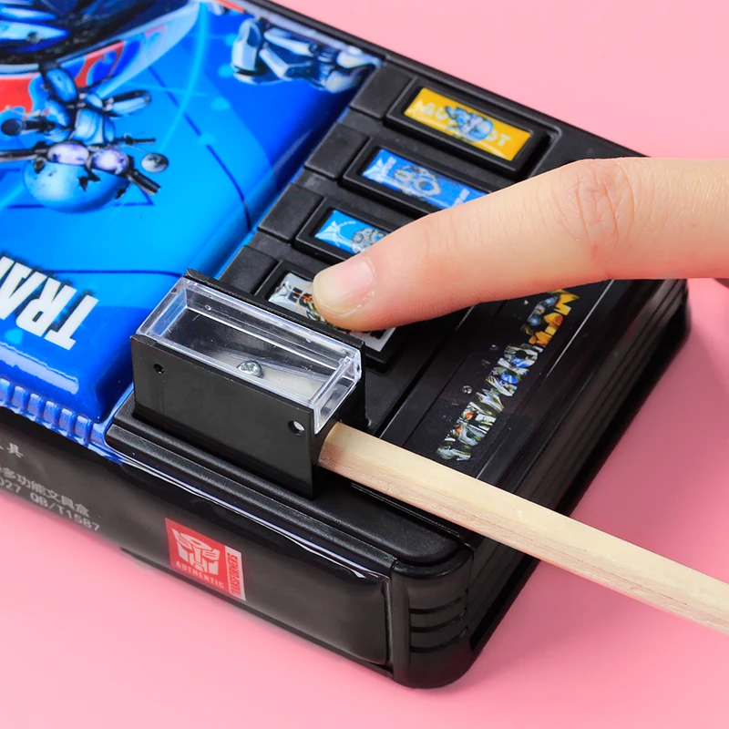 Большой вместимости симпатичный кавайный чехол для карандаша мальчиков и