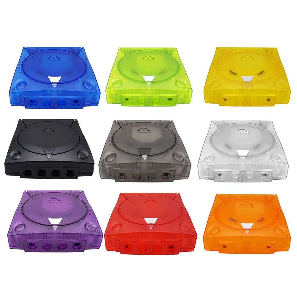 Защитный полупрозрачный чехол для игровой консоли Dreamcast SEGA DC сменный защитный |