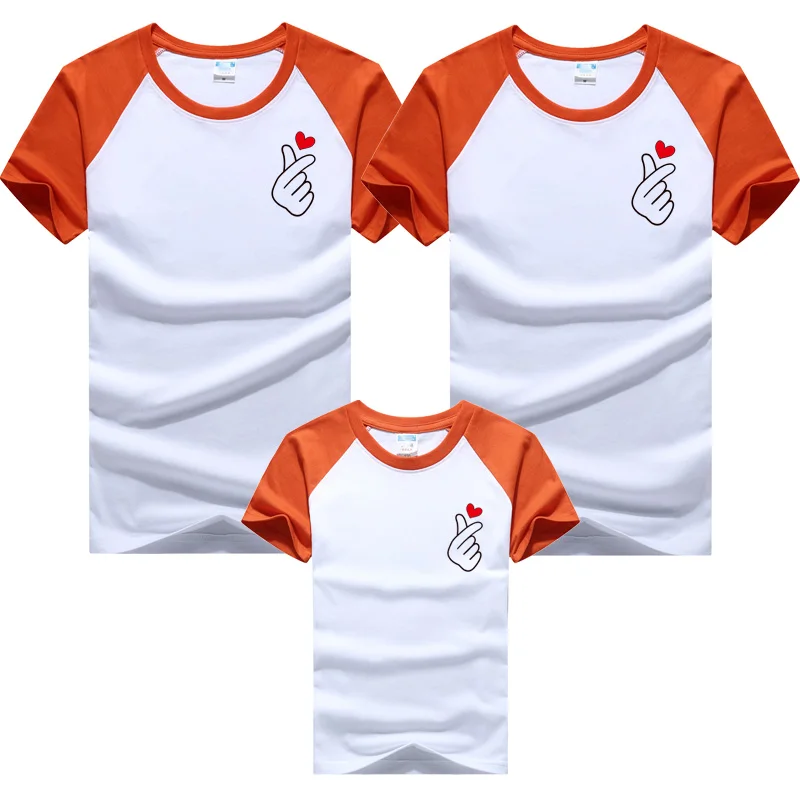 Одежда для матери и дочери 2021 летняя стильная футболка женщин детей Семейные