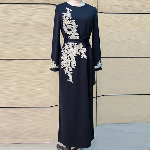 одежда для женщин Абайя Дубай турецкий мусульманский хиджаб платье марокканский кафтан ислам ic одежда для женщин платья халат ислам Ropa Arabe Mujer