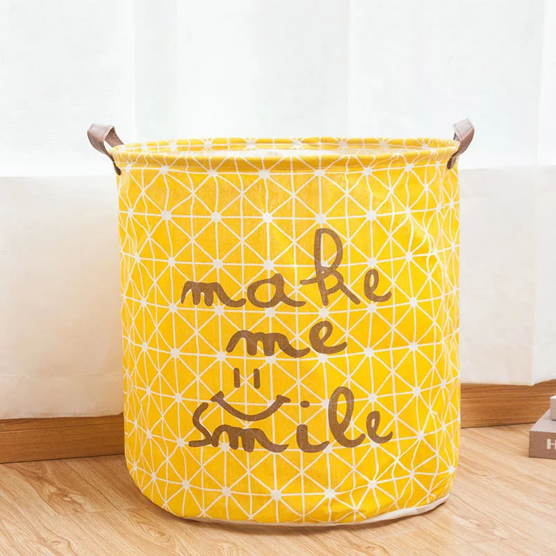 Складная корзина для белья большая емкость водонепроницаемая хранения одежды