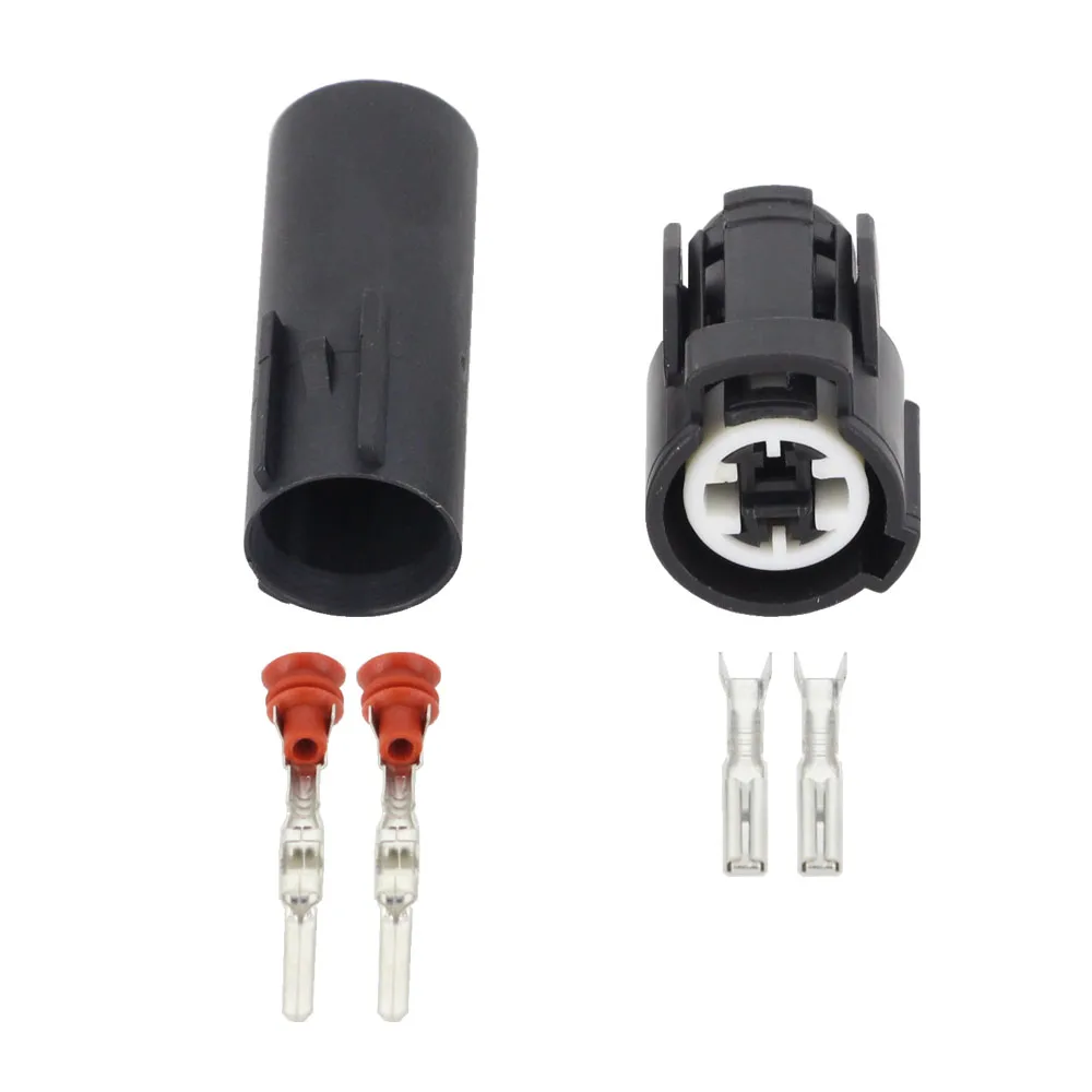 

2 Pin Automotive Connector Wiring Harness Car Connector Plug Hole 2 With Terminal DJ3022-2-11/21 2P