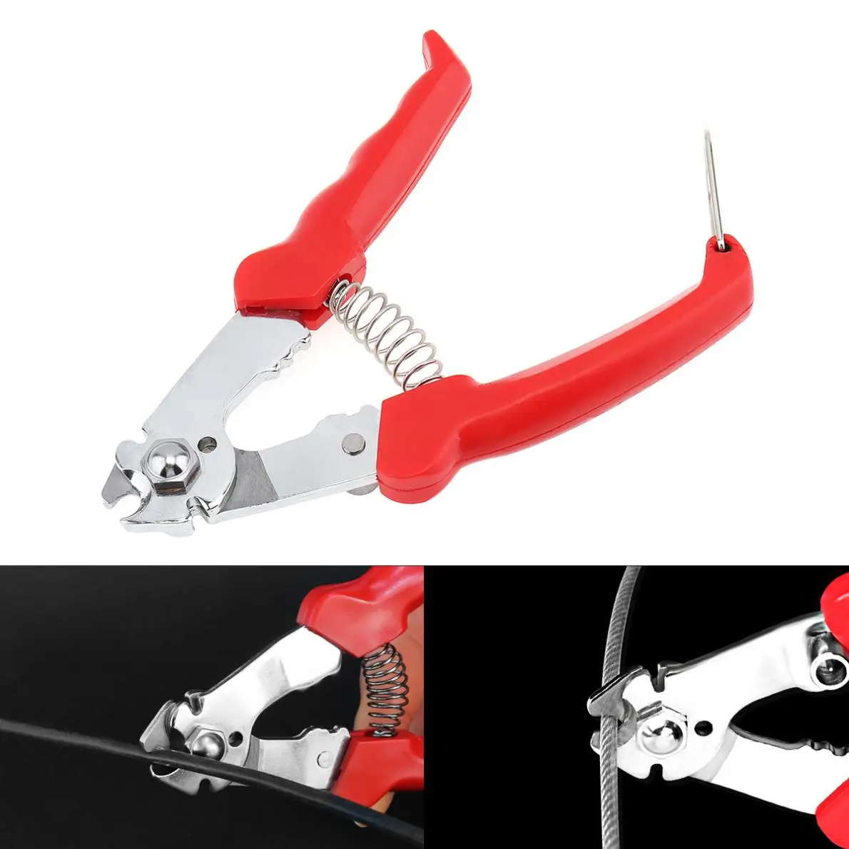 

DUUTI Carbon Steel Bike Brake Cable Cutter Cycling Inner Outer Brake Gear Shifter Wire Cutting Plier Clamps