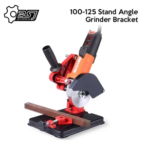 Электрическая шлифмашина, с подставкой, держателем кронштейна для 100-125 фрез, чугунное основание для электроинструмента