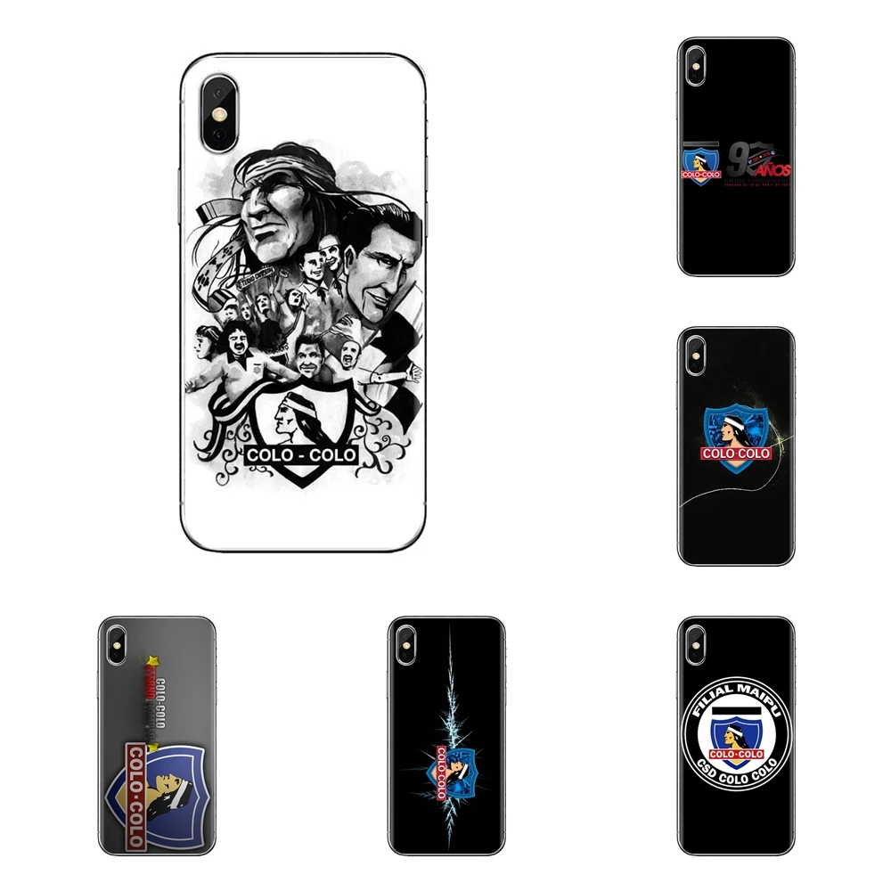 For Huawei P Smart Y6 P8 P9 P10 Plus Nova P20 Lite Pro Mini 2017 SLA-L02 SLA-L22 2i Silicone Phone Case CSD Colo-Colo Logo Chile |