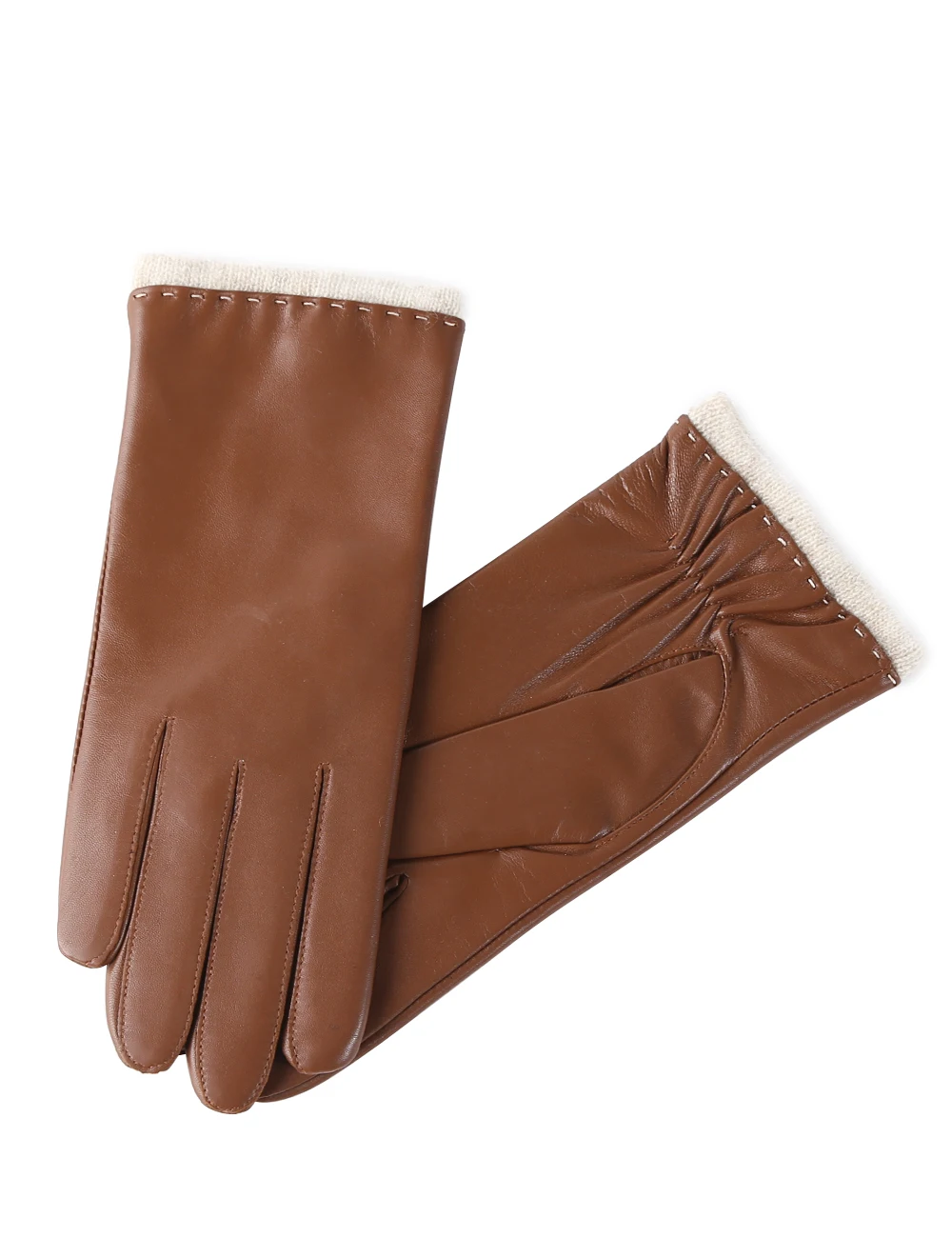 FEIQIAOSH guantes женские зимние теплые перчатки хаки кашемировая подкладка