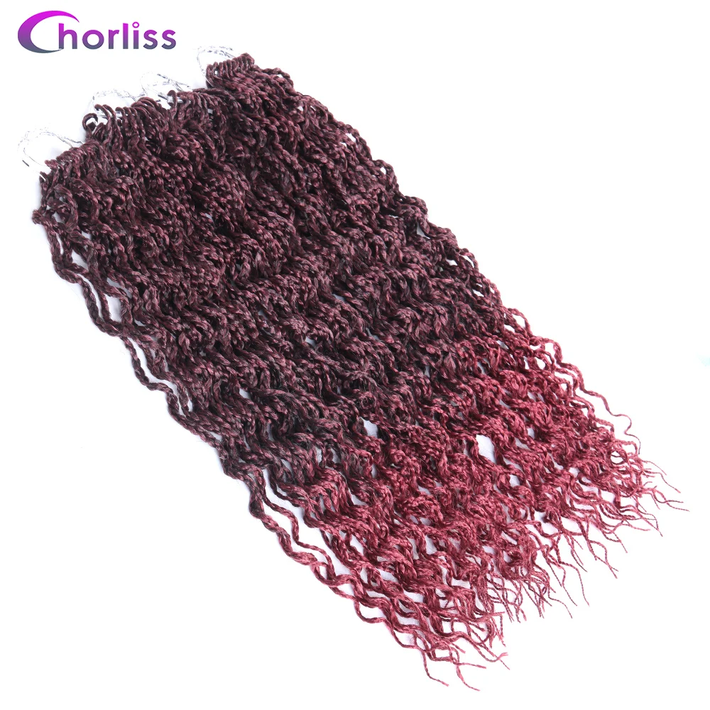 Эффектом деграде (переход от темного к коричневый черный кудрявый синтетический