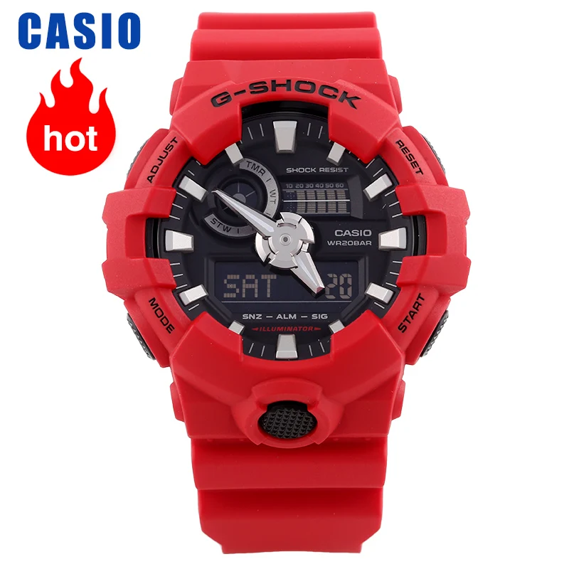 Часы Casio Мужские спортивные водонепроницаемые многофункциональные для мужчин с