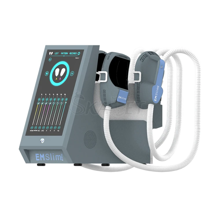 

EMSlim RF Electromagnetic Body Sculpture Fat Removal Body Shaping HIEMT RF Muscle Building Abs Train Butt Lift Fitness Equipment