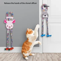 interactive pet dog toy funny cat cartoon animal plush toys door hanging dog toys puppy chew toy cats dogs training supplies