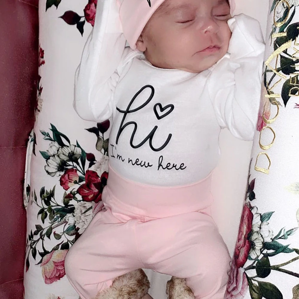 

Personalized Newborn Baby Girl Outfits Custom Girl Coming Home Outfit Newborn Home Romper Sister is installed hospital outfit