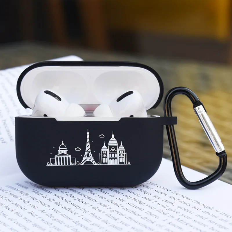 

Силиконовый защитный чехол для беспроводной Bluetooth-гарнитуры Apple airpods pro