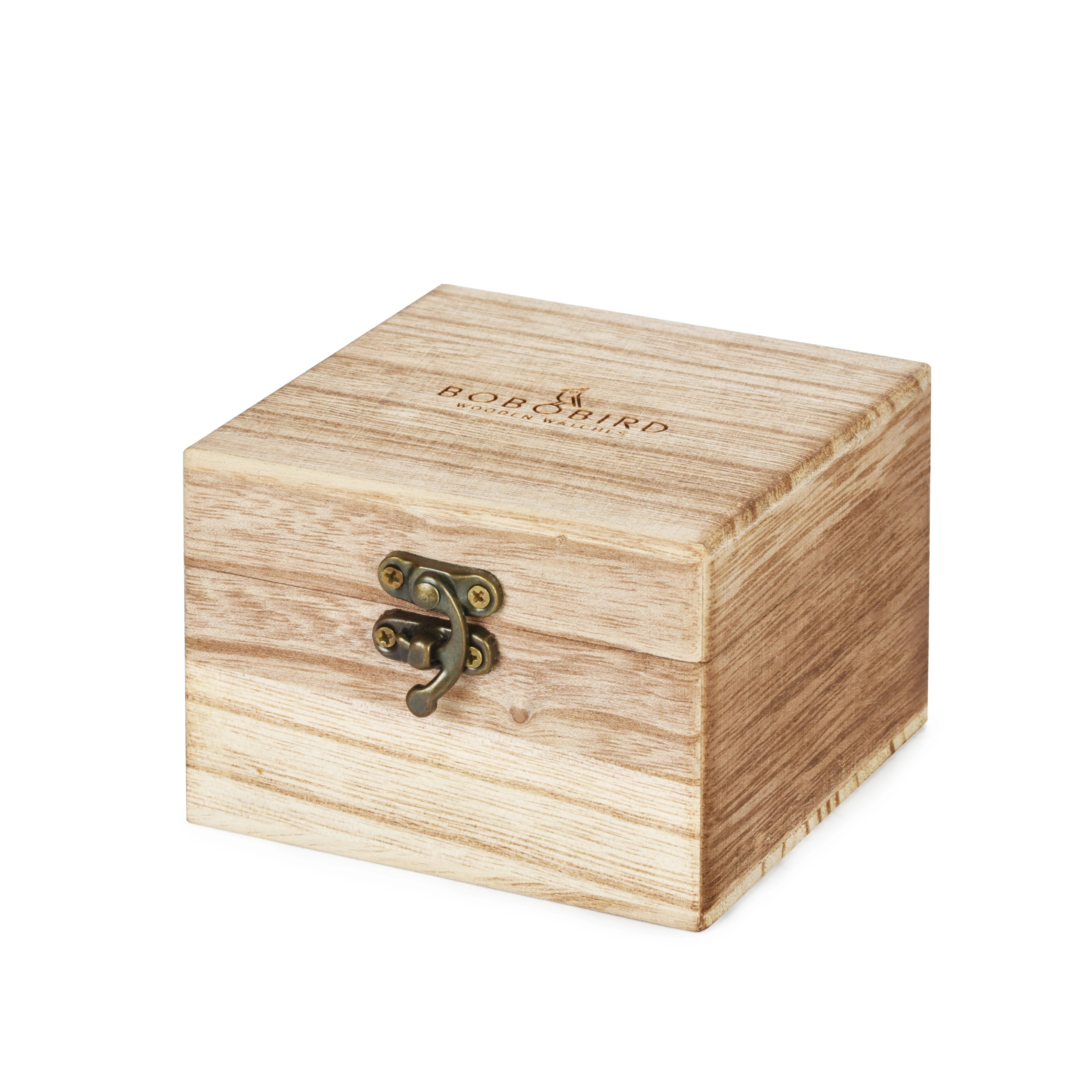 

Saat erkek Wooden Watches Men Wristwatch Quartz Clock BOBO BIRD Show date Gift in Wood Box in Wood Box Customize Logo