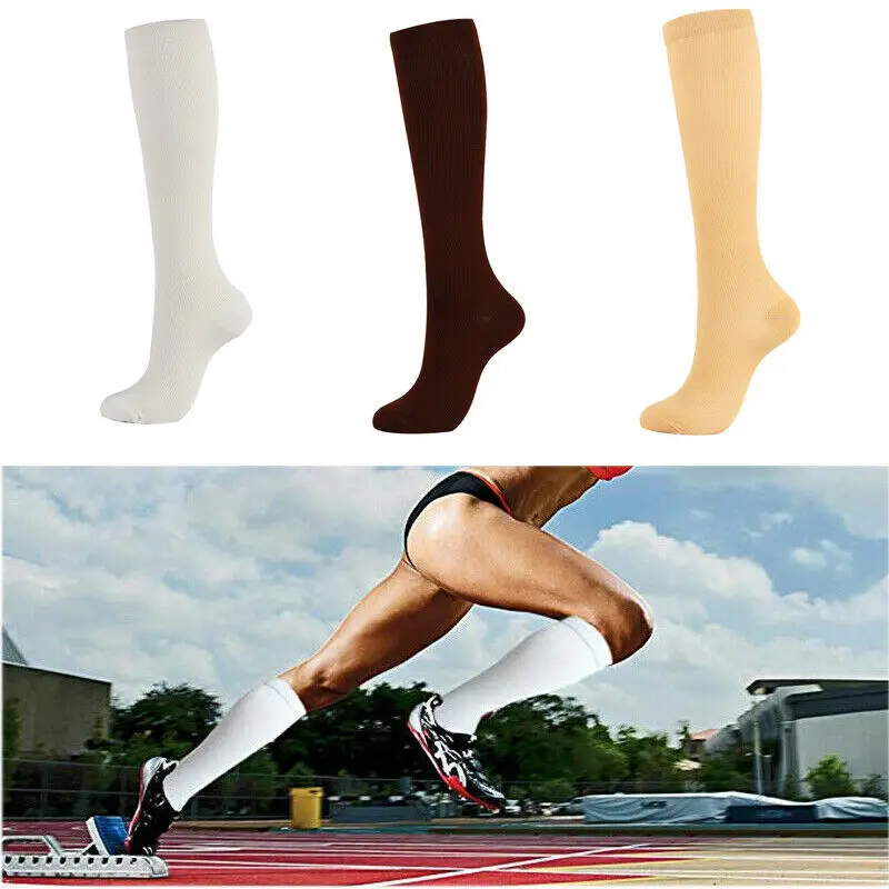 

Copper Compression Socks Men Women Calf Shin Leg Running Fitness Medical Compression Socks Graduated Support
