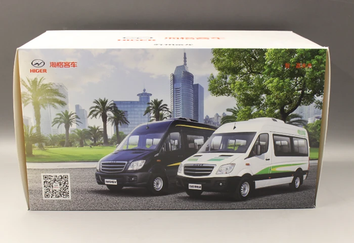 Оригинальный 1:24 более высокий чистый электрический коммерческий автомобиль H6V