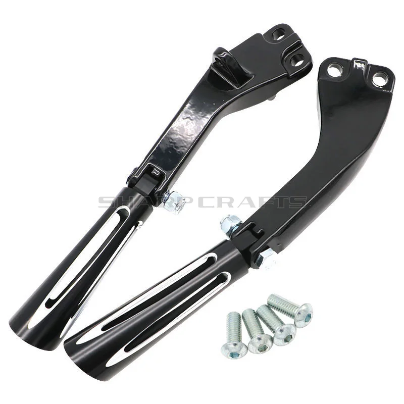 Пассажирские подножки крепежные кронштейны крепления Чехол для Harley Dyna Glide EFI FXDF