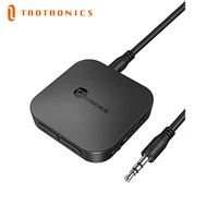 taotronics wireless adapter bluetooth 5 0 transmitter receiver 3 5mm auxrca audio home music streaming aptx low latency adapter