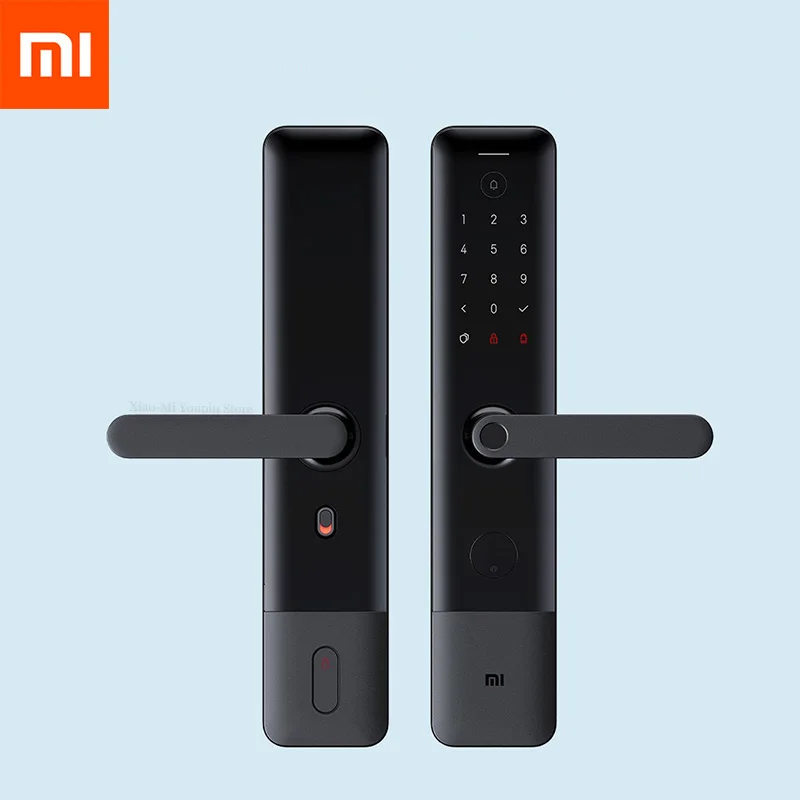 Новый Умный дверной замок Xiaomi Mijia E со сканером отпечатков пальцев Bluetooth