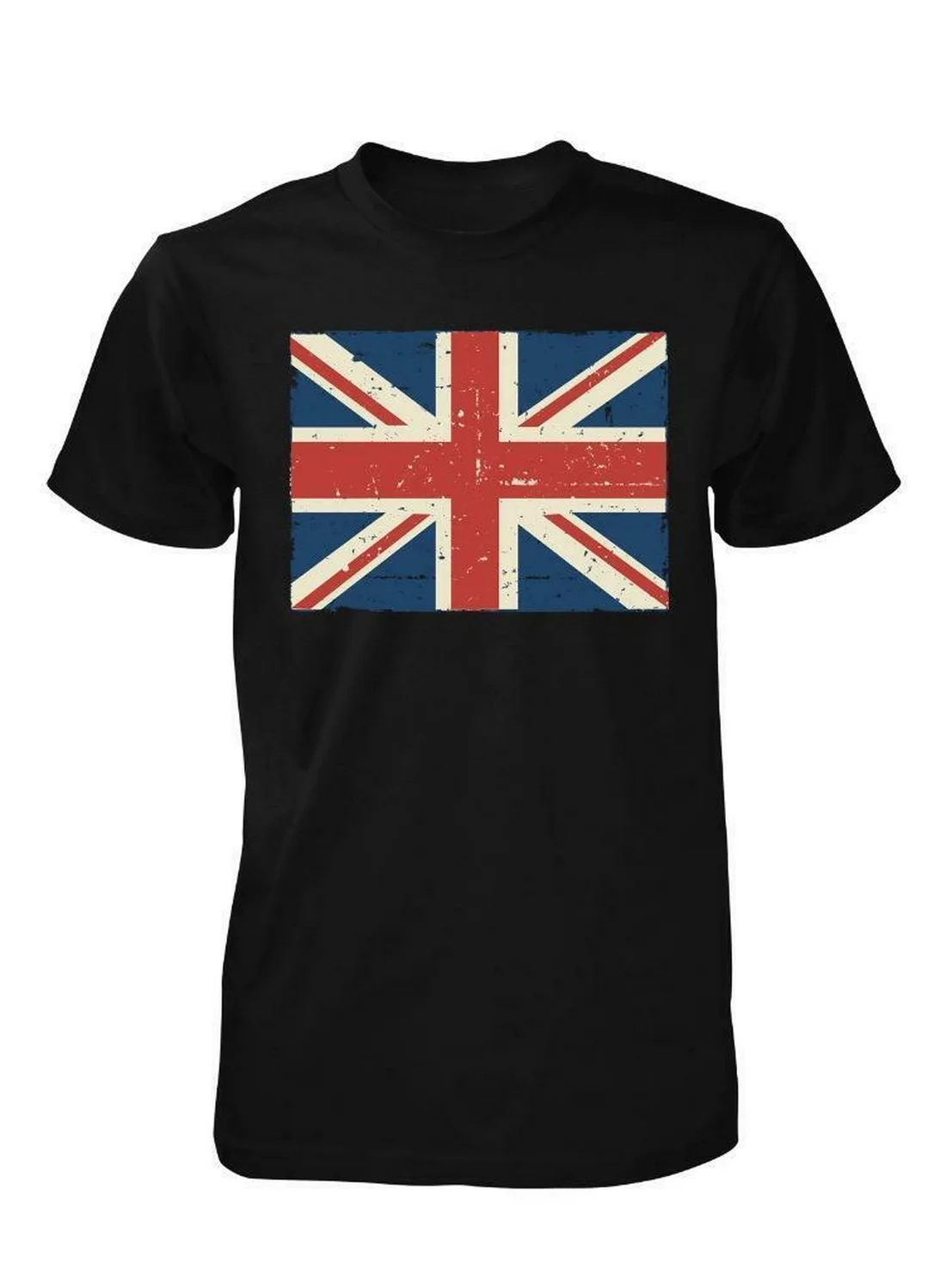 BNWT GREAT BRITISH UNION JACK FLAG ENGLAND DISTRESSED PRINT топы для взрослых футболка S XXL модная крутая