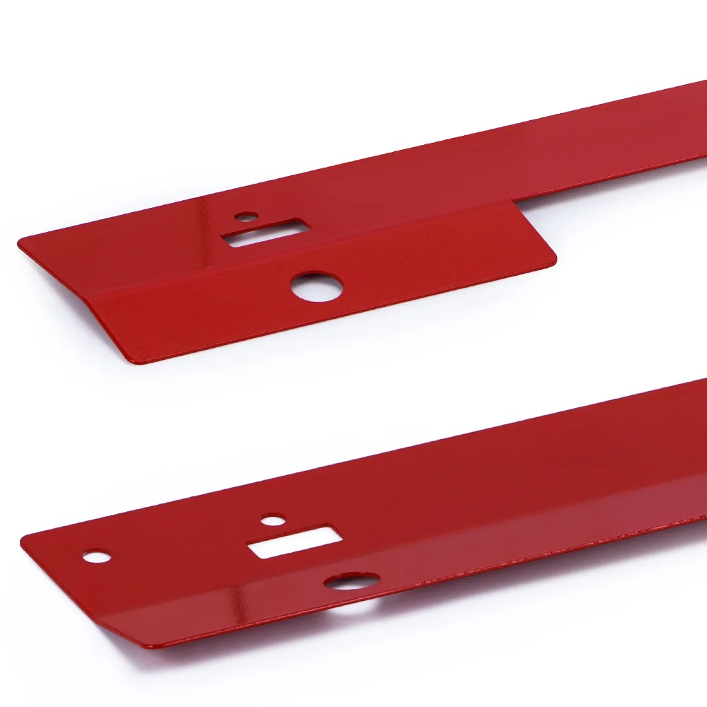 Черно-красные алюминиевые автомобильные аксессуары кожух радиатора для 02-07 Subaru