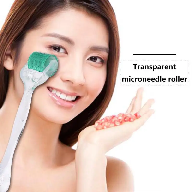 192 иглы микро ролик титана машина с микроиглой прозрачный Практичный и прочный