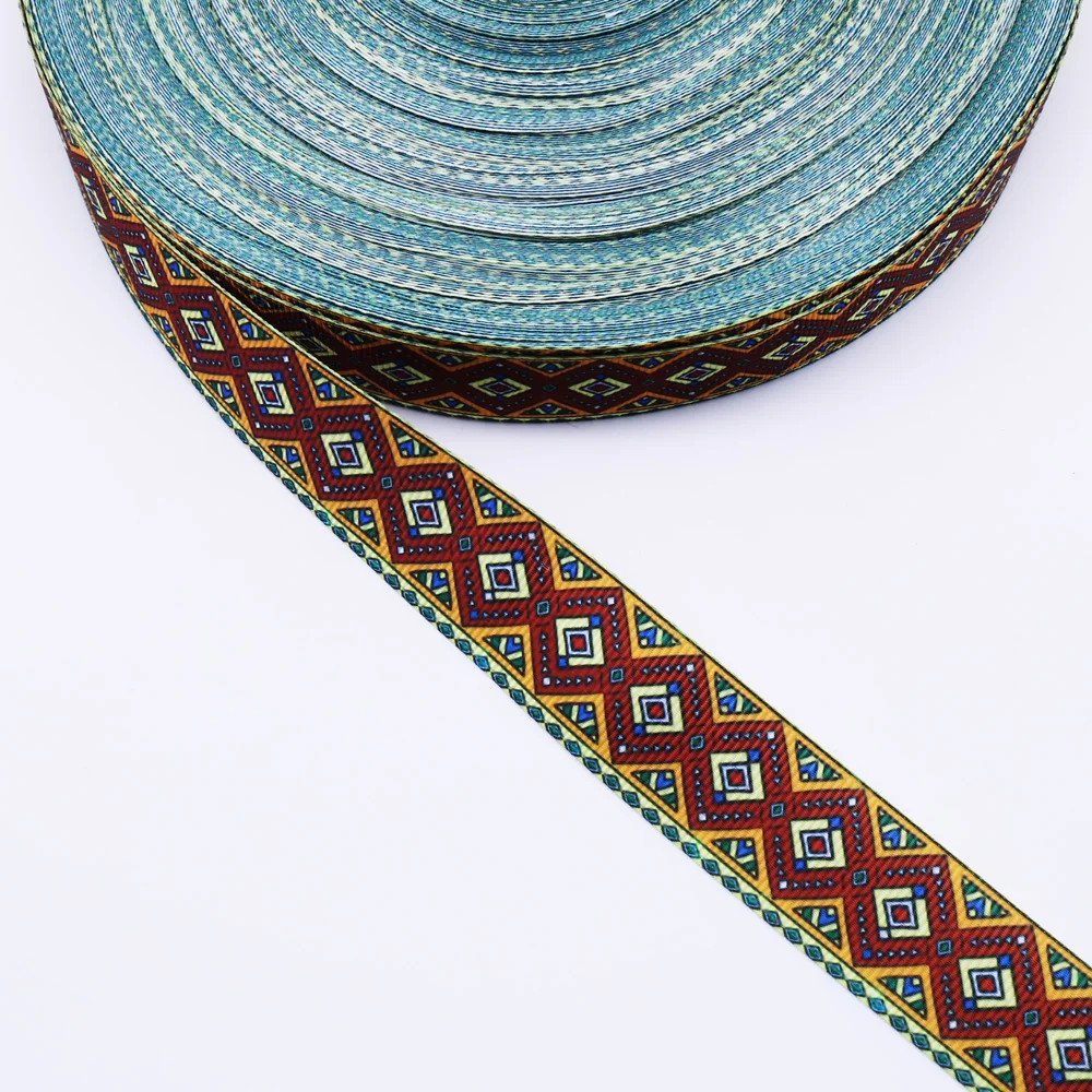 8YD 25mm theme Grosgrain Ribbons Handmade DIY Headwear accessories wedding decoration packaging gifts DD-054 | Дом и сад