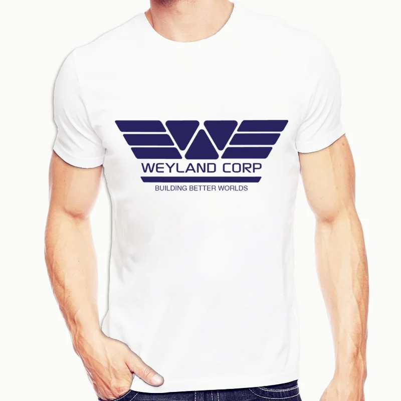 USCSS Nostromo Alien Weyland Yutani футболки для мужчин Harajuku забавная Мужская футболка с