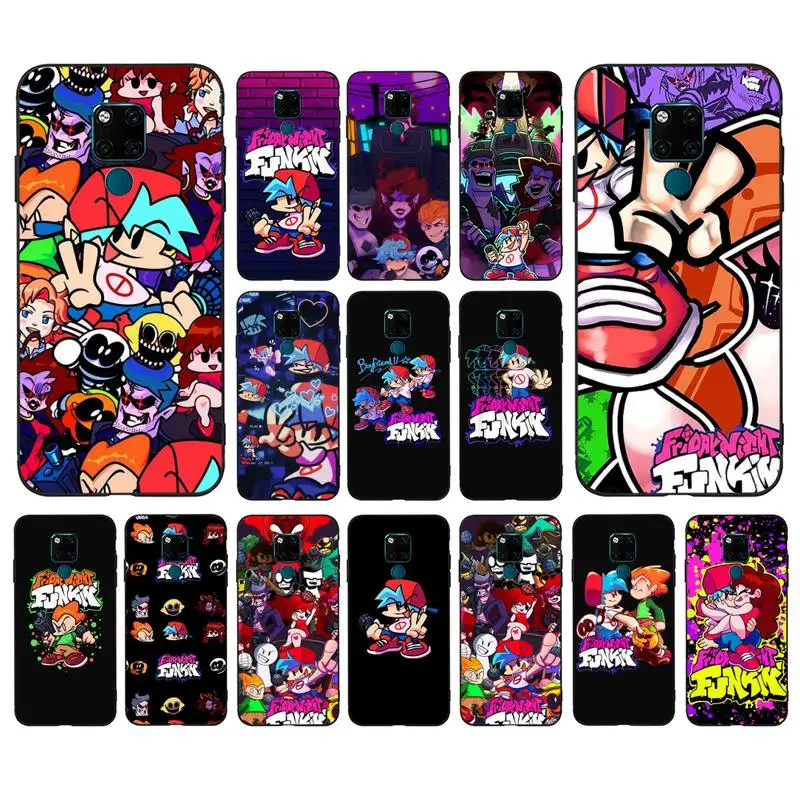 

Hot Game Friday Night Funkin Phone Case for Huawei Mate 20 10 9 40 30 lite pro X Nova 2 3i 7se