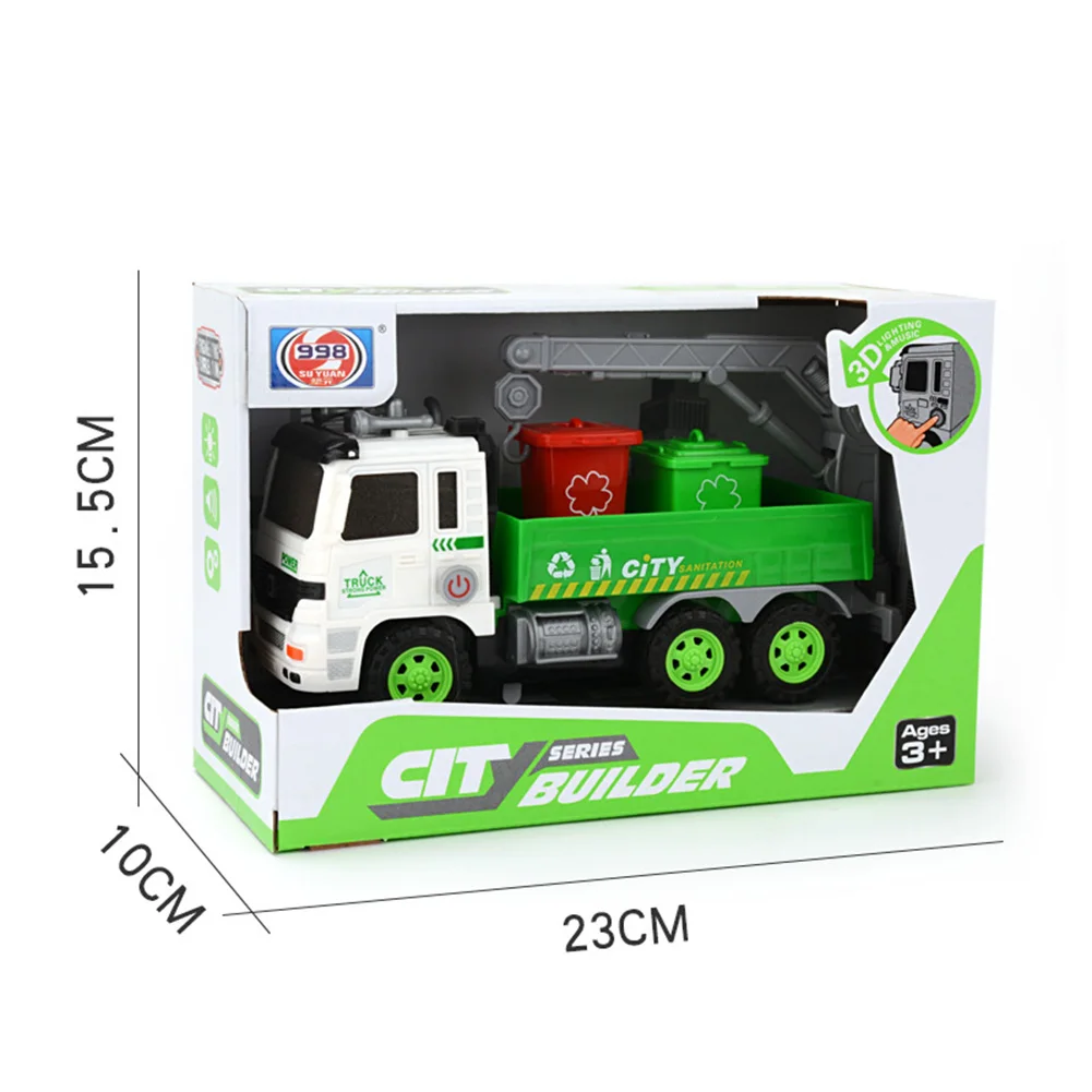 

Children Educational Engineering Car Toy Inertia Fire Truck Simulation Model Car Classic Educational Assemble Toys