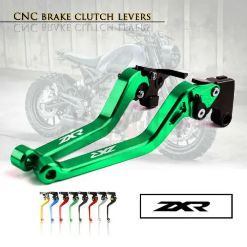 

Регулируемые рычаги тормозной муфты для мотоцикла, алюминиевые рычаги тормозной муфты CNC для KAWASAKI ZXR400 ZXR 400