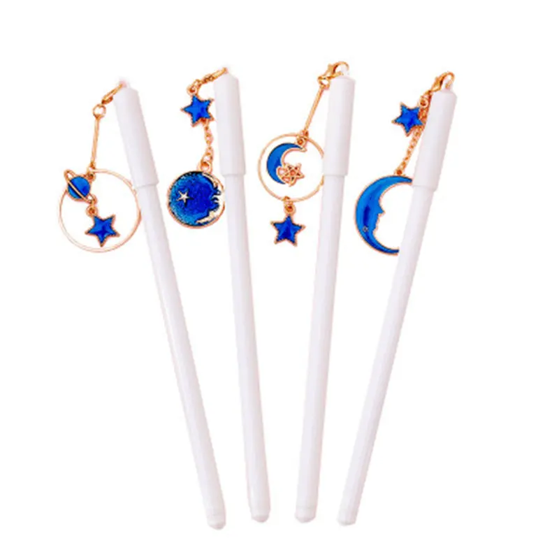 Планета и брелоком в форме звезды каваи ручки для школы канцелярские