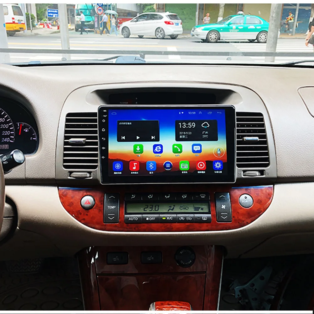 

Car Multimedia Player Stereo GPS DVD Radio Navigation NAVI Android Screen Monitor for Toyota Camry XV30 2002~2006