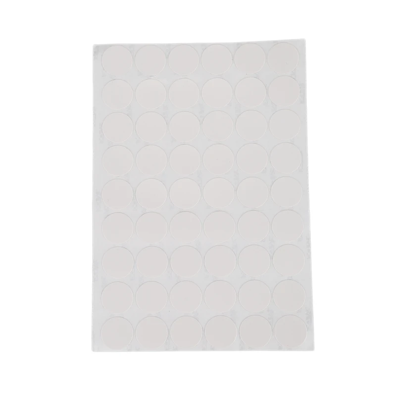 

Wardrobe Cupboard Self-adhesive Screw Covers Caps Stickers 54 in 1 White