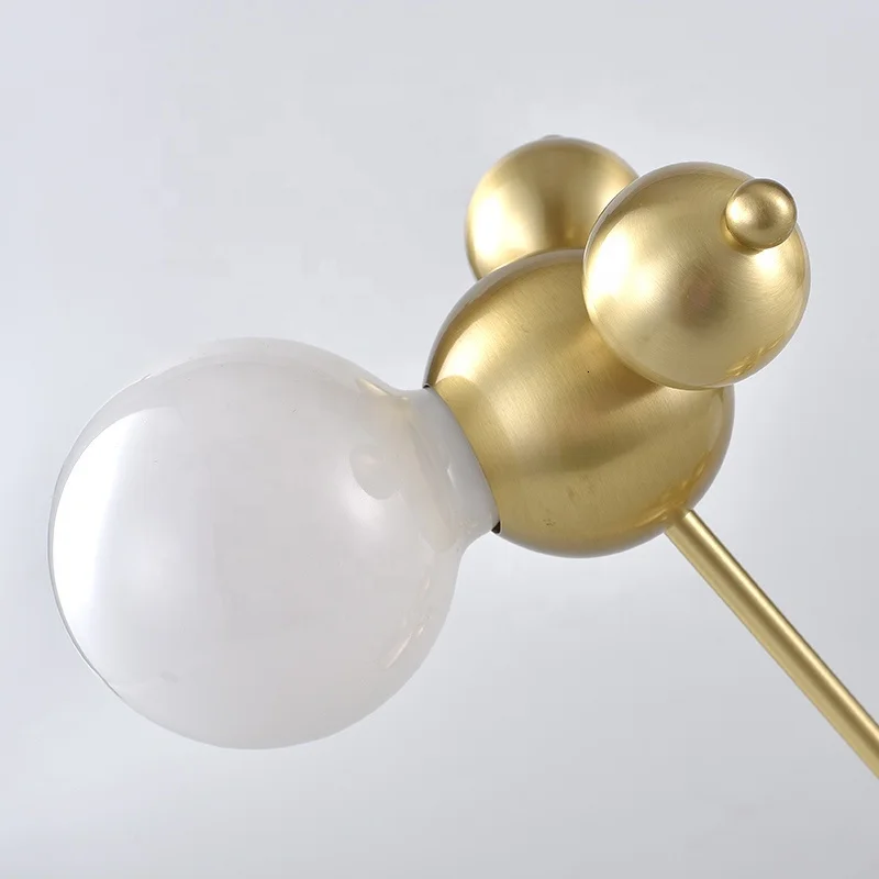 Роскошный Новый дизайн декоративная настольная лампа для гостиной Золотая