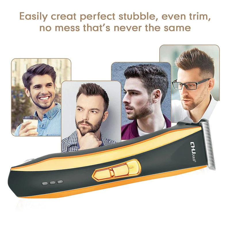 

Hair Clipper Professional Hair Trimmer Rechargeable Cordless Electric Hair Cutting Machine Hair Shaving Barber Clippers