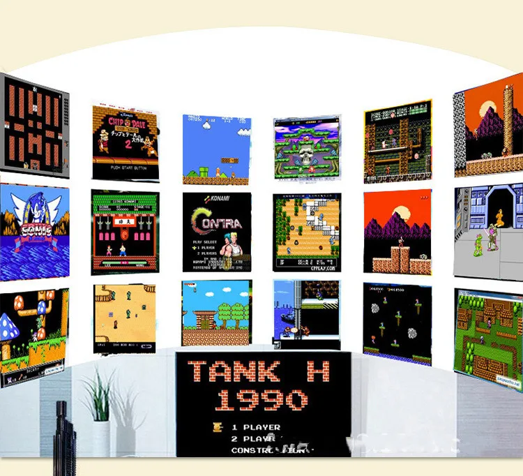 Coolbaby Классический Ностальгический 16 бит домашняя игровая консоль HD выход карты 2,4G двойной беспроводной контроллер супер красный и белый машина