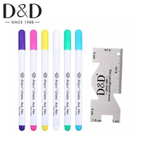 disappearing erasable ink fabric marker pen cross stitch water erasable pen sewing measuring gauge ruler quilting sewing tools