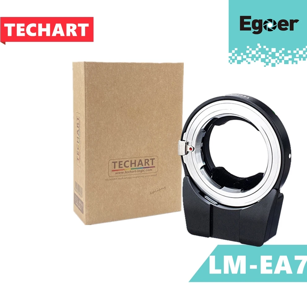 TECHART LM EA7 AF V6.0 адаптер объектива Автофокус переходник для Leica M Камера объектив Sony
