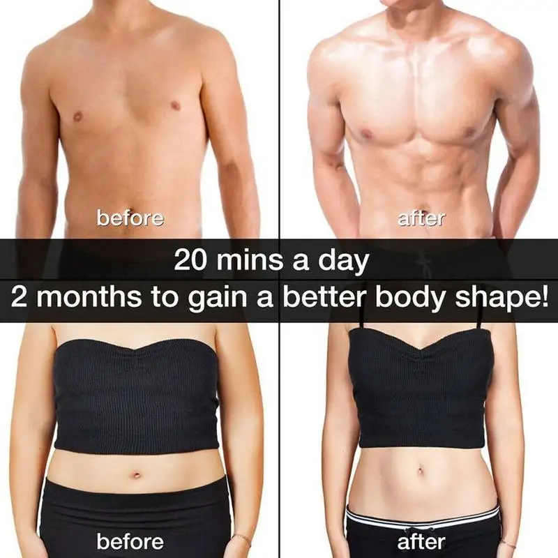 Новый Электрический Фитнес брюшной мышцы пояс ленивый фитнес оборудование дом