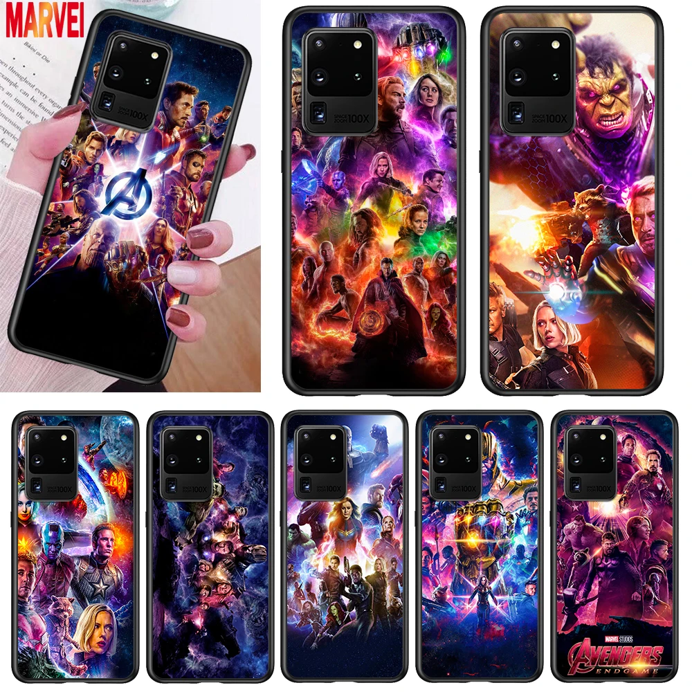 

Cool Marvel Avengers For Samsung Note 20 10 8 9 M02 M31 S M60S M40 M30 M21 M20 M10S F62 M62 M01 Ultra Pro Plus Phone Case