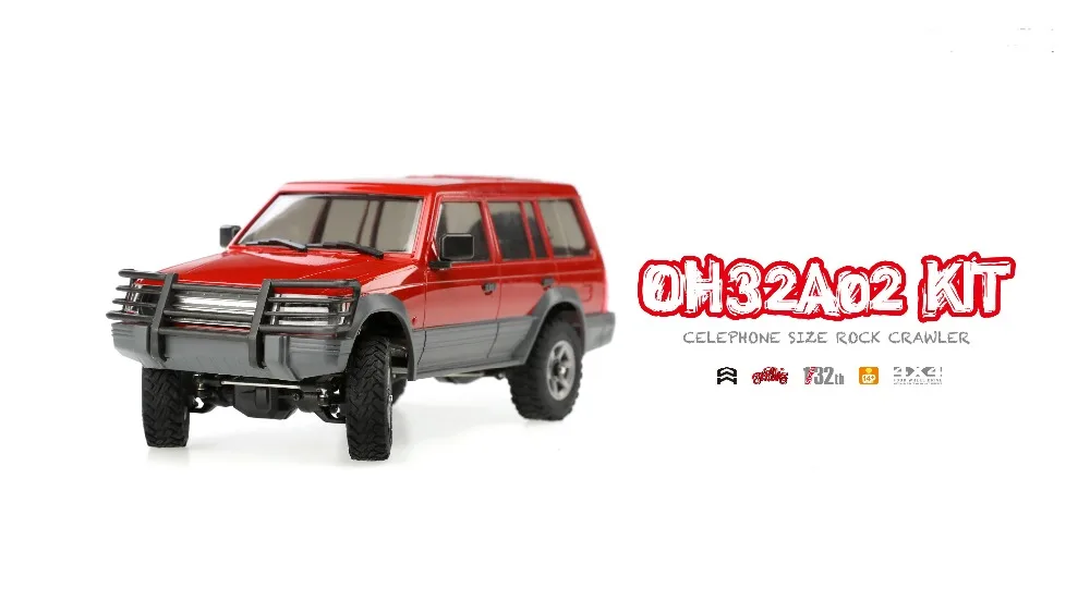 Orlandoo Охотник RC альпинистский автомобиль комплект для A02 Pajero RC гусеничная модель автомобиля Собранный DIY части Аксессуары