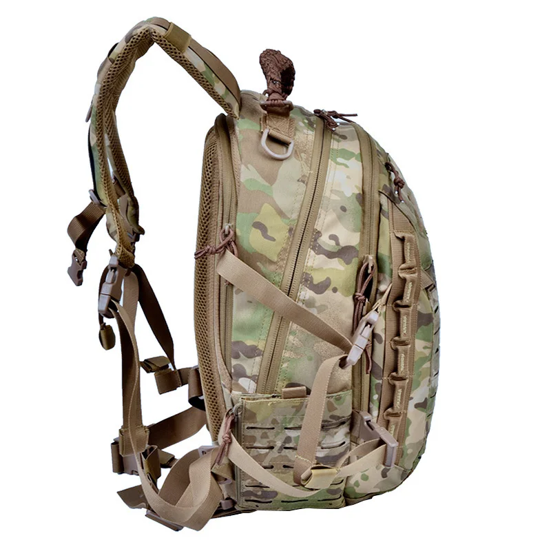 Тактический рюкзак лазерная резка Molle PALS сумка MultiCam 25L Спортивная Сумка военный рюкзак походные уличные сумки EDC Тактические шестерни