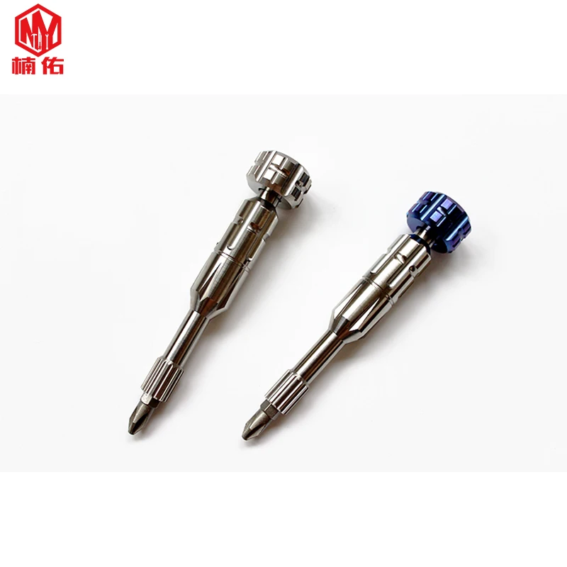 1 шт. титановая крестовая отвертка EDC гаджет для разборки портативное