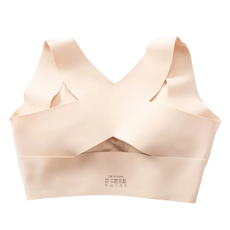Бюстгальтер для женщин корректирующий сексуальный без бретелек Бесшовный Топ