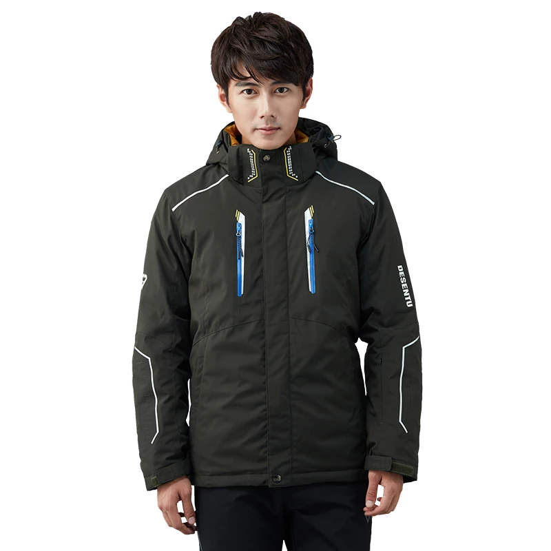 Зимние толстые теплые лыжные куртка новая Водонепроницаемый ветрозащитный