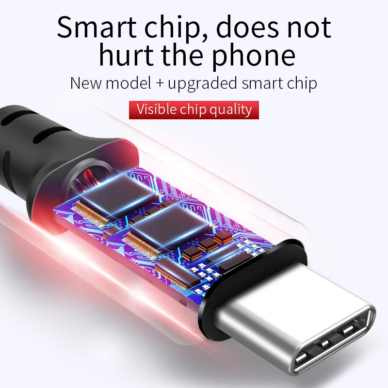 hoco 1m 2m usb type c cable for samsung s10 s9 quick charge cable usb c fast charging for huawei p30 xiaomi usb c charger wire free global shipping