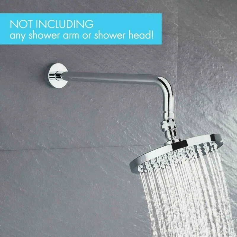 

Brass Chrome Ball Joint Shower Arm Head Angle Adjustable Swivel Adapter