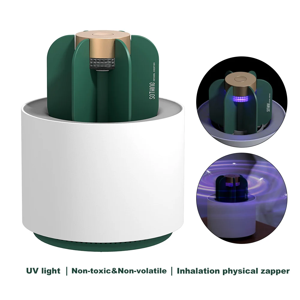 Портативная УФ-лампа для отпугивания комаров лампа-ловушка насекомых без запаха