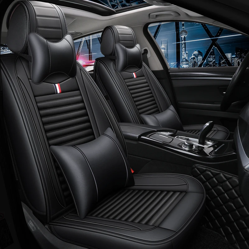 Пленка с полным покрытием из эко кожи авто чехлы сидений искусственной для