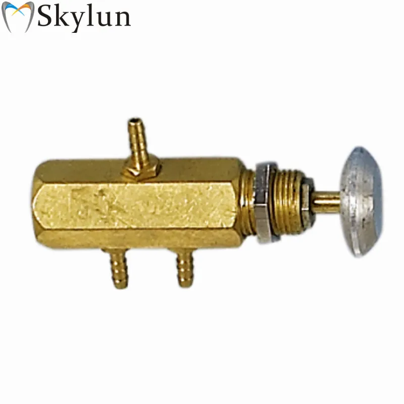 

5PCS Dental Water Source Exchange Transfer Adjustor Switch Valve Push-pull Copper Adjust valve SL1203